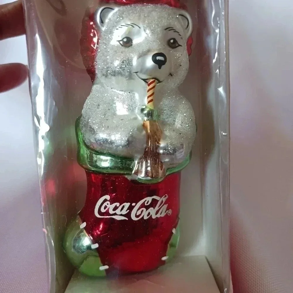 Collectible cocacola lot of 9 pcs christmas  ornaments